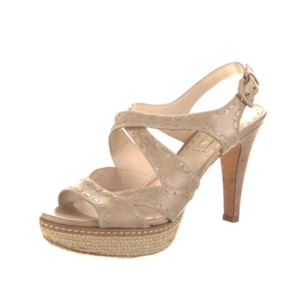 Prada Leather Slingback heels - Picture 1 of 9